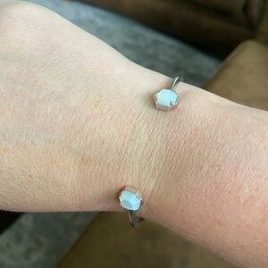 Kendra Scott Silver Cuff Bangle